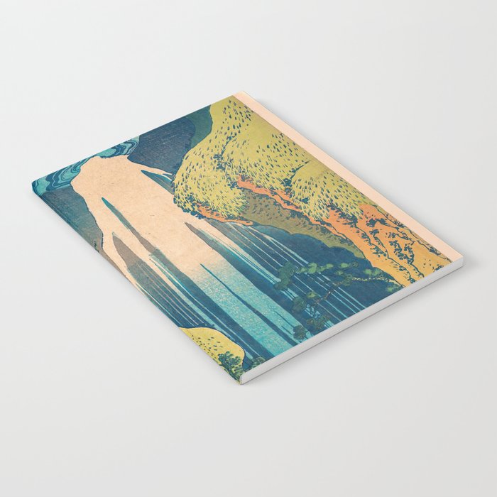 Amida Falls by Katsushika Hokusai Notebook Gallery Image 2