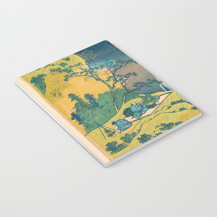 Amida Falls by Katsushika Hokusai Notebook Gallery Image 3