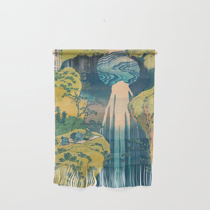 Amida Falls by Katsushika Hokusai Wall Hanging Gallery Image 1
