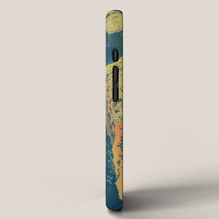 Amida Falls by Katsushika Hokusai iPhone Case Gallery Image 2