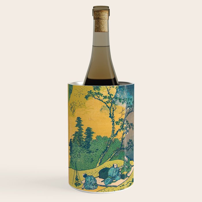 Amida Falls by Katsushika Hokusai Wine Chiller Gallery Image 2