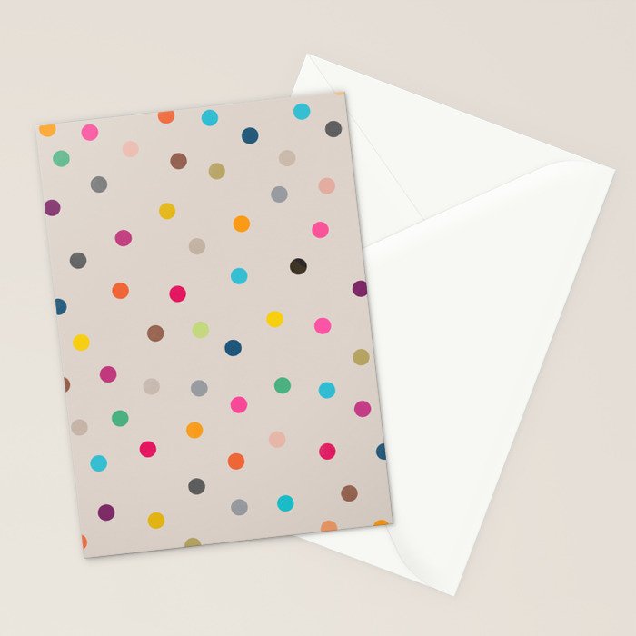 vintage dots 35 Stationery Card Gallery Image 2