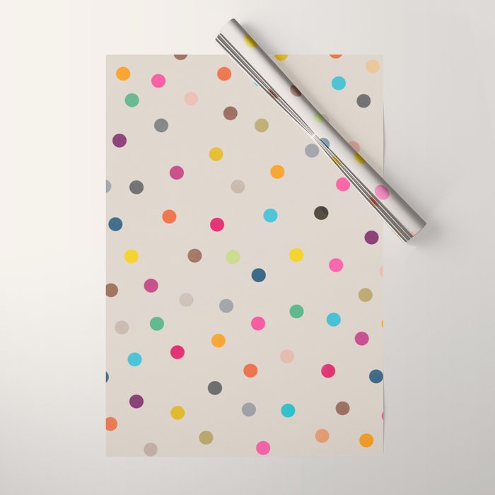 vintage dots 35 Wrapping Paper Gallery Image 1