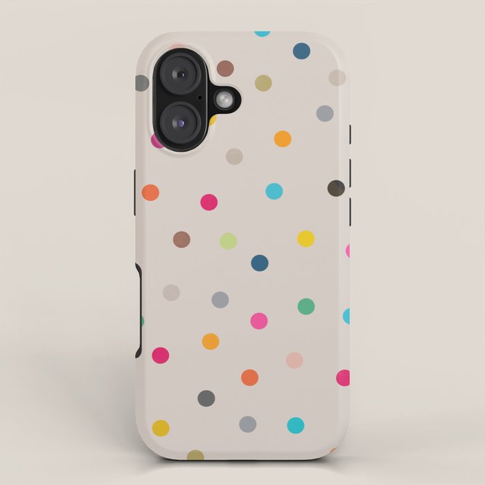 vintage dots 35 iPhone Case Gallery Image 1