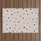 vintage dots 35 Outdoor Rug Gallery Image 1