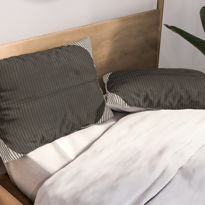 Minimalist Paper Art Pillow Sham Gallery Image 2