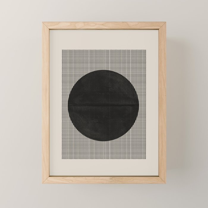 Minimalist Paper Art Mini Art Print Gallery Image 1