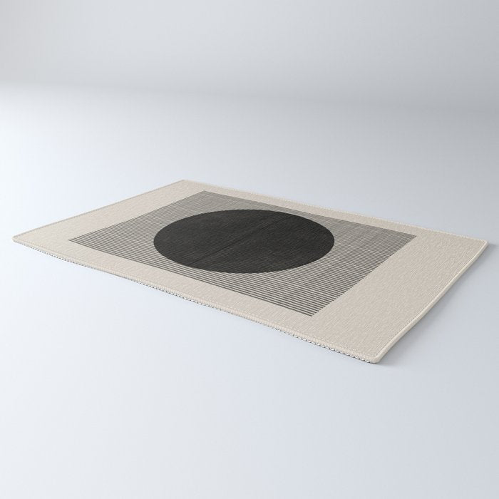 Minimalist Paper Art Rug Gallery Image 3
