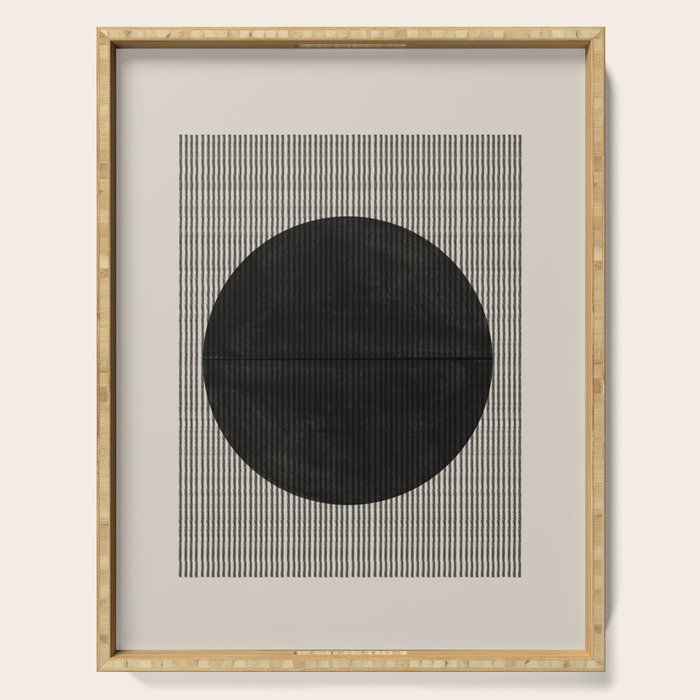 Minimalist Paper Art Serving Tray Gallery Image 1