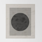 Minimalist Paper Art Throw Blanket Gallery Image 2