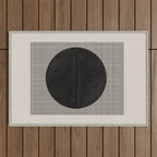 Minimalist Paper Art Outdoor Rug Gallery Image 1