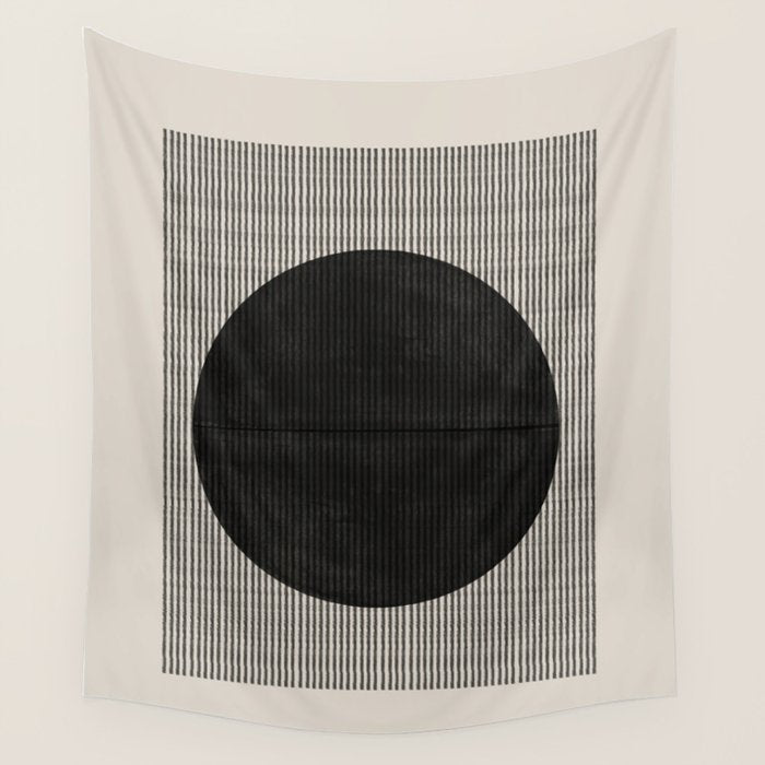 Minimalist Paper Art Wall Tapestry Gallery Image 4