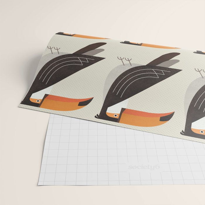 Whimsy Toucan Wrapping Paper Gallery Image 2