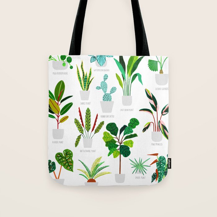 House Plants  Tote Bag Gallery Image 1