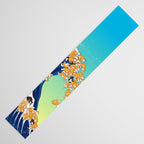 Shiba Inu in Great Wave Table Runner Gallery Image 3