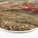 Antique 18th Century Chinoiserie Aubusson Tapestry Francois Boucher Bath Mat Gallery Image 3