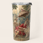 Antique 18th Century Chinoiserie Aubusson Tapestry Francois Boucher Travel Mug Gallery Image 2