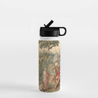 Antique 18th Century Chinoiserie Aubusson Tapestry Francois Boucher Water Bottle Gallery Image 1