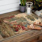 Antique 18th Century Chinoiserie Aubusson Tapestry Francois Boucher Outdoor Rug Gallery Image 2