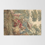 Antique 18th Century Chinoiserie Aubusson Tapestry Francois Boucher Rug Gallery Image 2