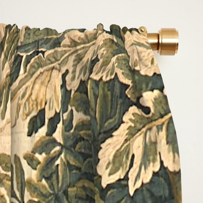 Antique 18th Century Chinoiserie Aubusson Tapestry Francois Boucher Window Curtain Gallery Image 2