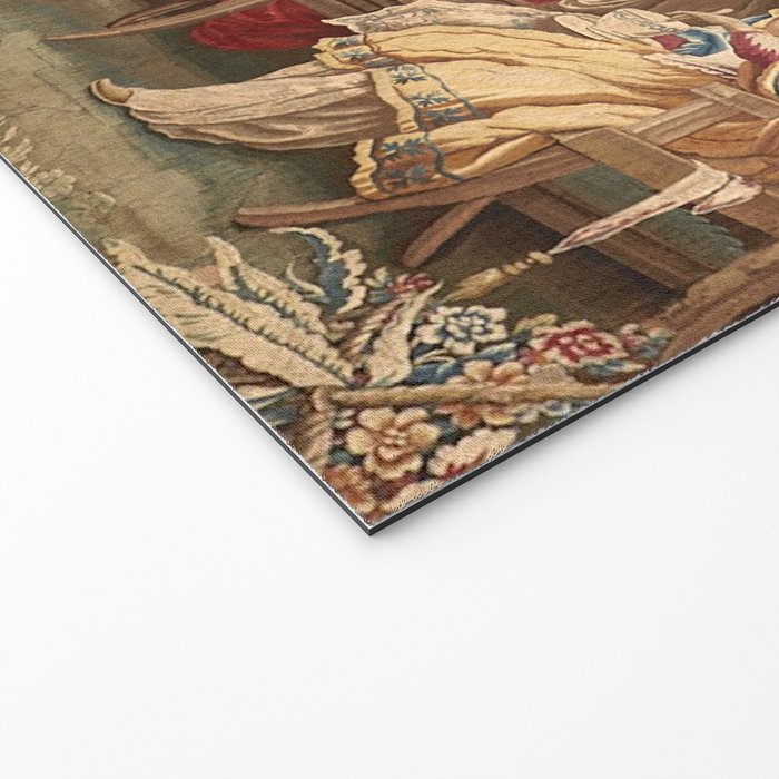 Antique 18th Century Chinoiserie Aubusson Tapestry Francois Boucher Welcome Mat Gallery Image 2