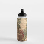 Antique 18th Century Chinoiserie Aubusson Tapestry Francois Boucher Water Bottle Gallery Image 3