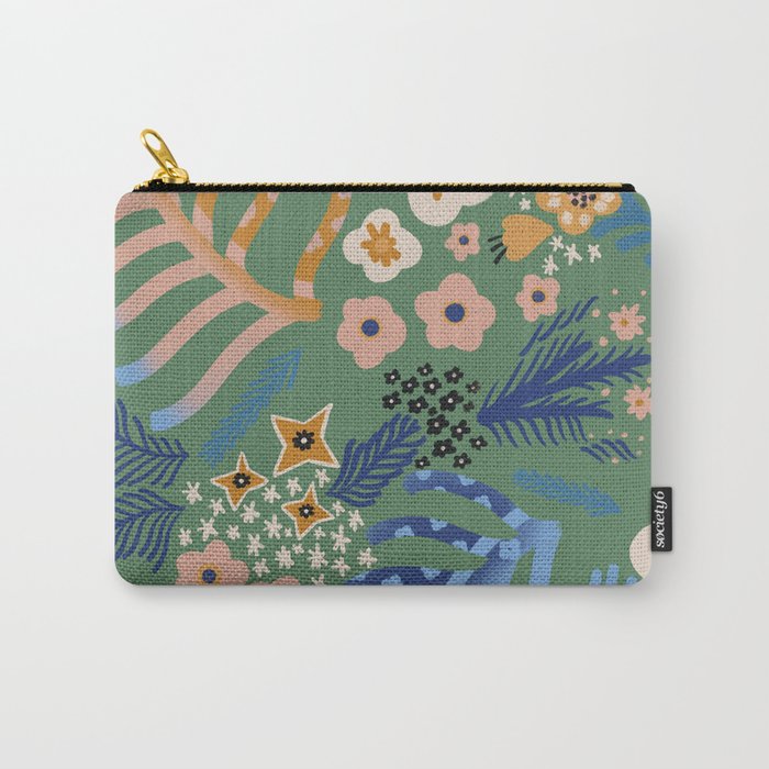 Flowersâ whisper  Carry All Pouch Gallery Image 1