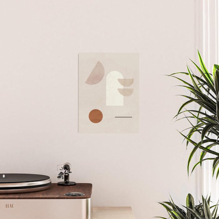 Abstract Minimal Shapes 21 Poster Gallery Image 2