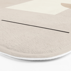 Abstract Minimal Shapes 21 Bath Mat Gallery Image 3