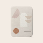 Abstract Minimal Shapes 21 Bath Mat Gallery Image 1