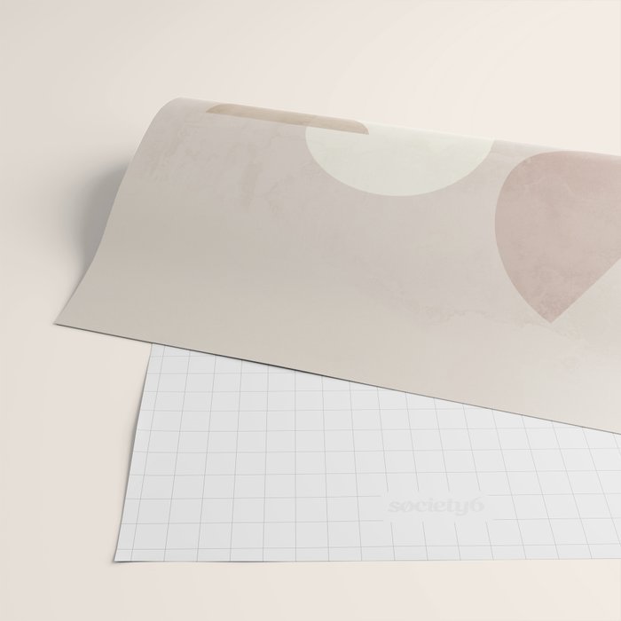 Abstract Minimal Shapes 21 Wrapping Paper Gallery Image 2