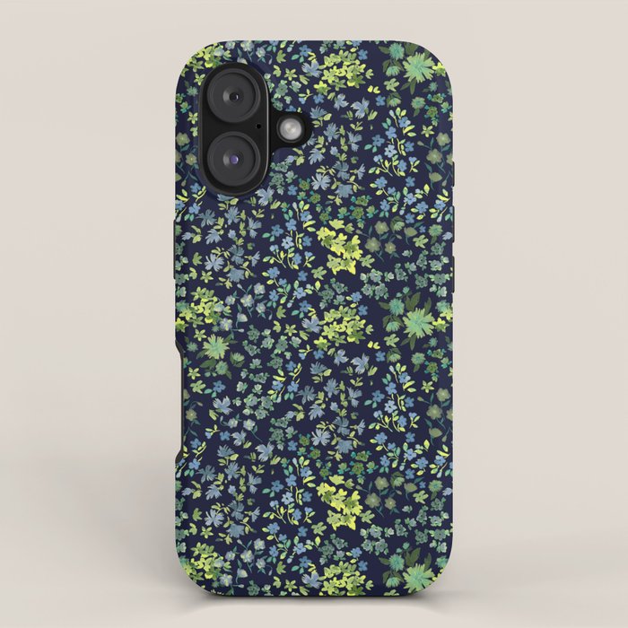 Botanical Night Bloom iPhone Case Gallery Image 1