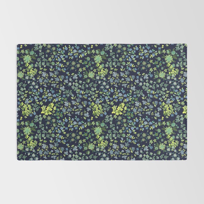 Botanical Night Bloom Rug Gallery Image 2