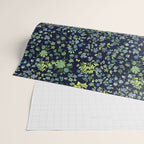 Botanical Night Bloom Wrapping Paper Gallery Image 2