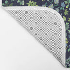 Botanical Night Bloom Bath Mat Gallery Image 2