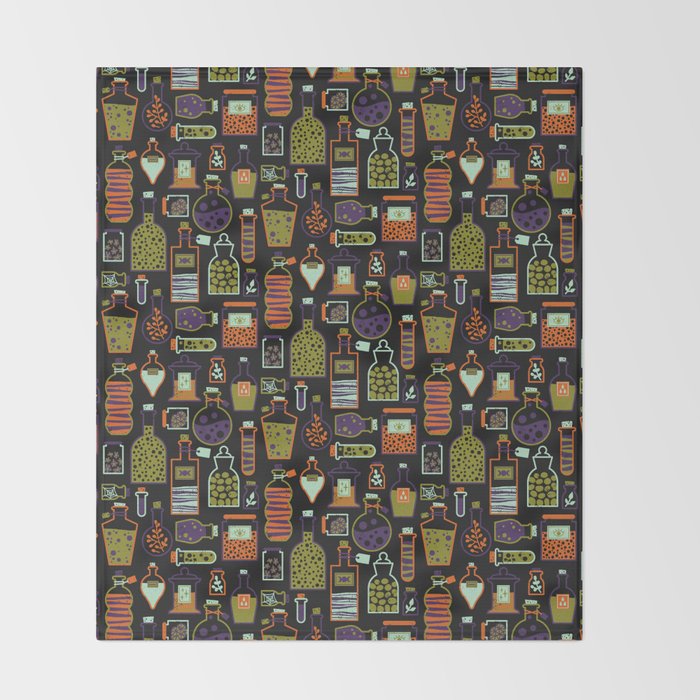 Potion Shelf Throw Blanket Gallery Image 2