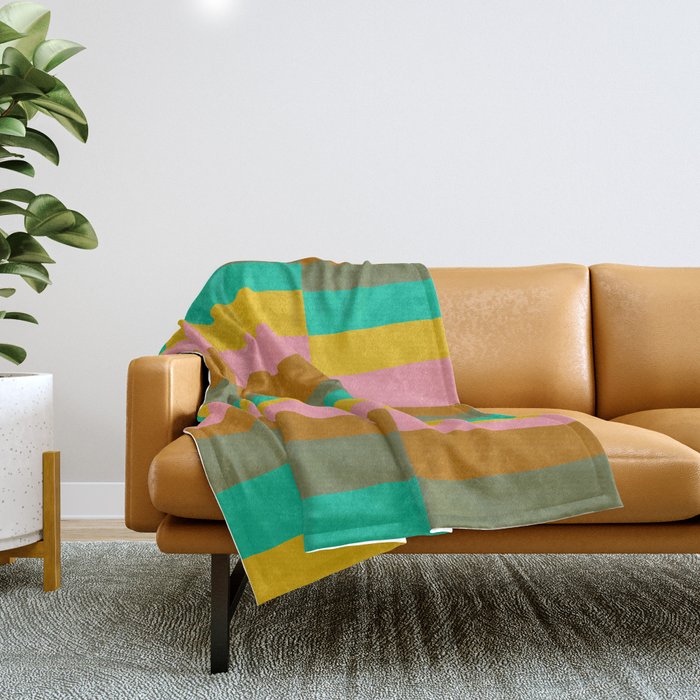 Sunset Sage Throw Blanket Gallery Image 1
