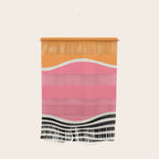 Wavy Ripples: Mid Century Edition Wall Hanging Gallery Image 1
