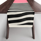 Wavy Ripples: Mid Century Edition Table Runner Gallery Image 1