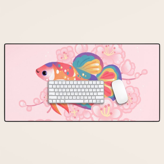 Koi betta Desk Mat Gallery Image 1