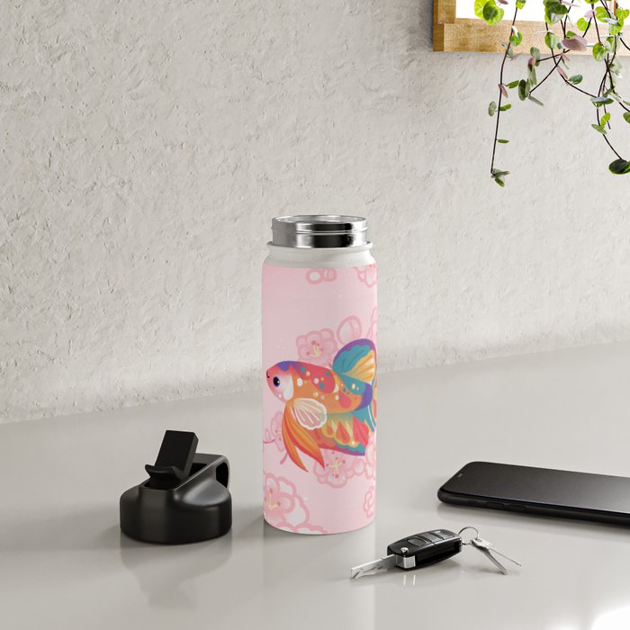 Koi betta Water Bottle Gallery Image 4