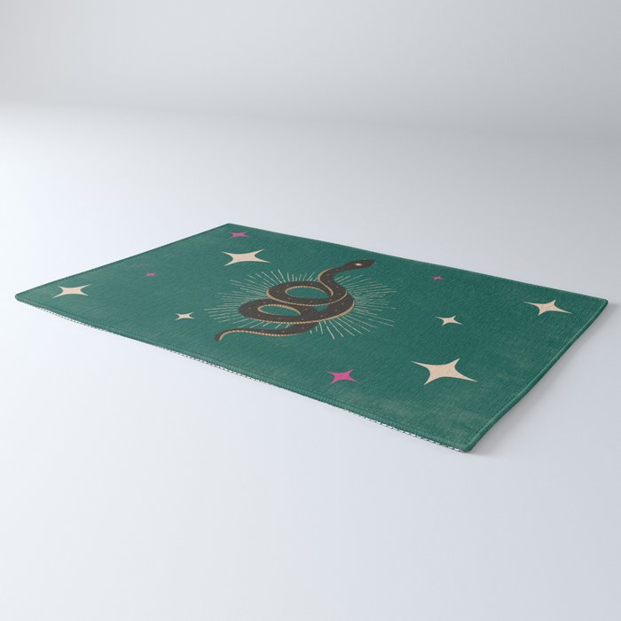 Slither - Green Rug Gallery Image 3