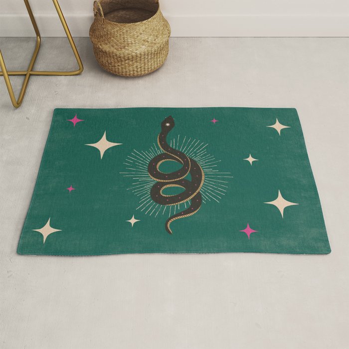 Slither - Green Rug Gallery Image 1