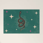 Slither - Green Welcome Mat Gallery Image 1