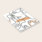 Single Line Faces Notebook Gallery Image 3