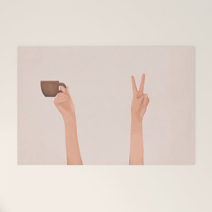 Good Peaceful Morning Welcome Mat Gallery Image 1