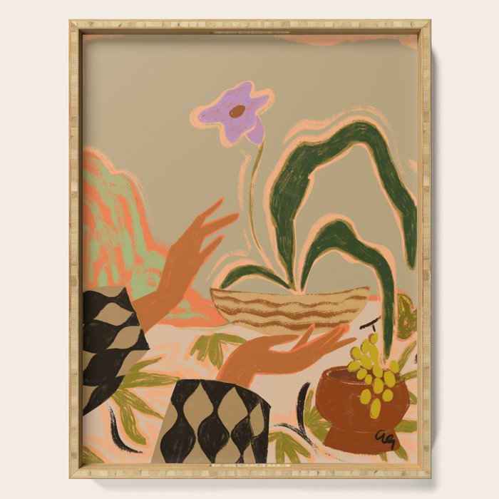 The Power of One Serving Tray Gallery Image 1