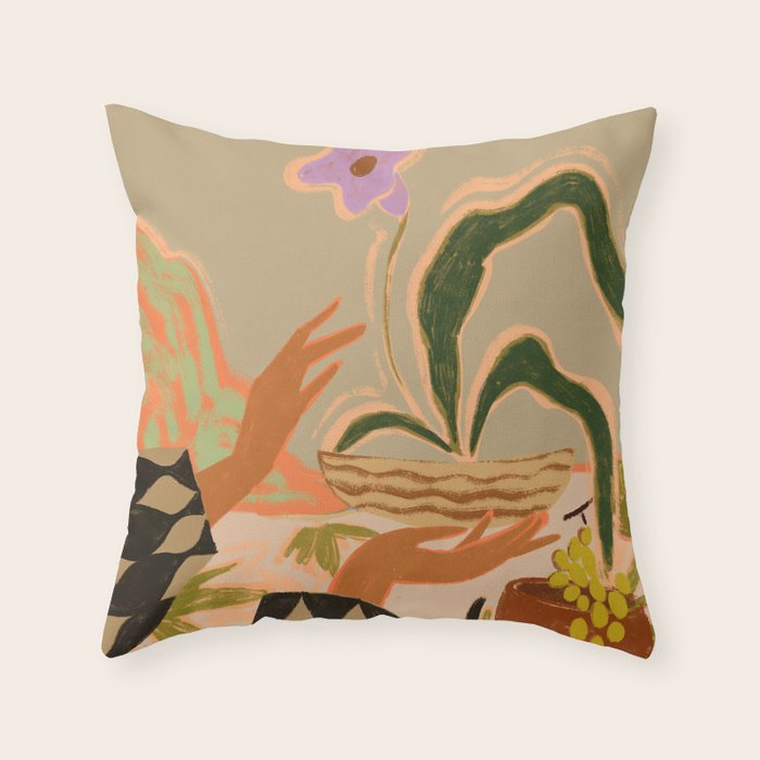 The Power of One Throw Pillow Gallery Image 1