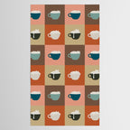 Catpuccino 2x2 Tablecloth Gallery Image 2